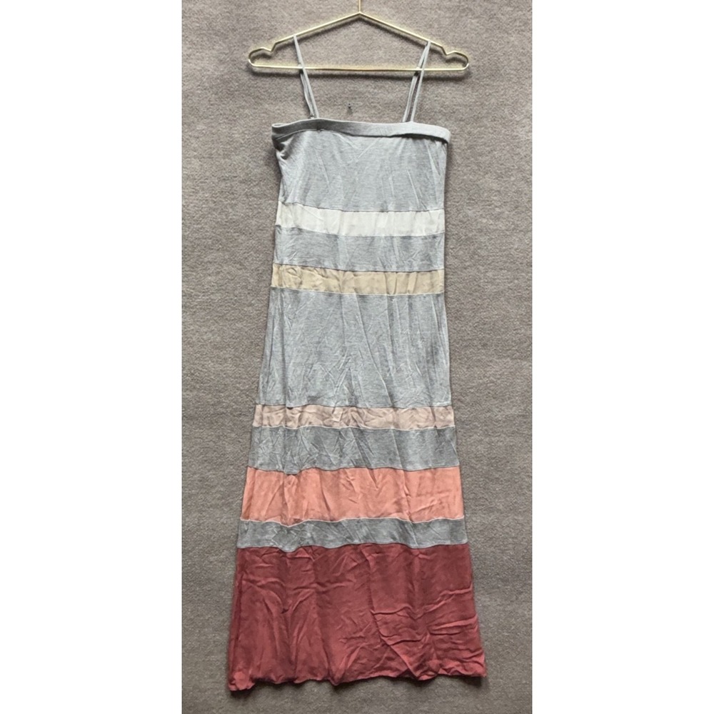 Haute Hippie Maxi Dress Women Small Multi Colorblack‎ Stretch Silk Summer NWT